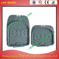 TPE 2PCS Rubber Car Floor Mats For Carpet and GPS